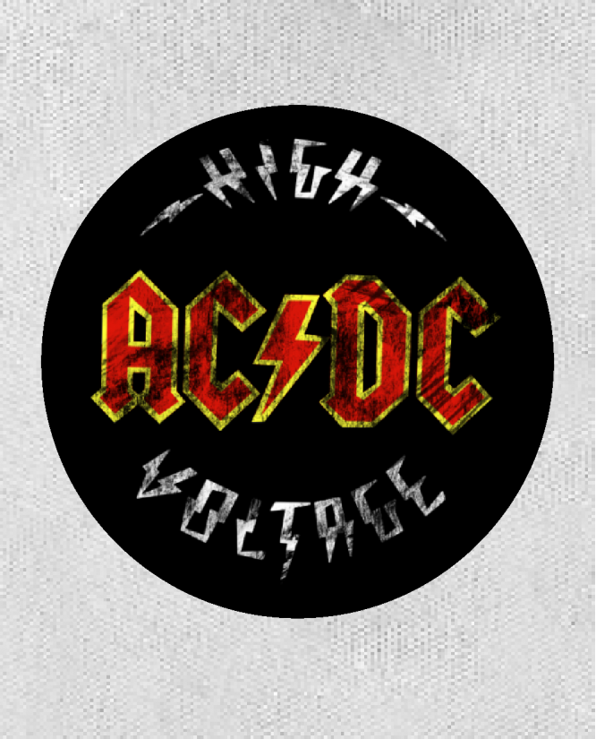Kepurė  AC/DC high voltage